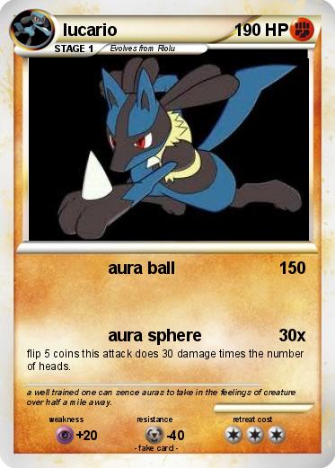Pokemon lucario