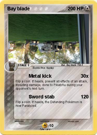Pokemon Bay blade
