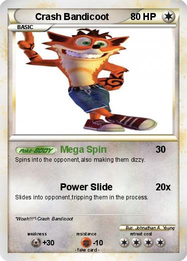 Pokemon Crash Bandicoot