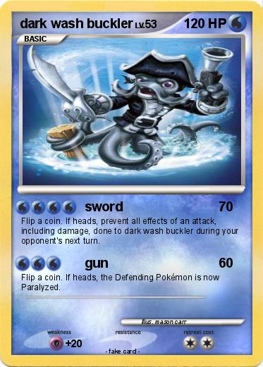 Pokemon dark wash buckler