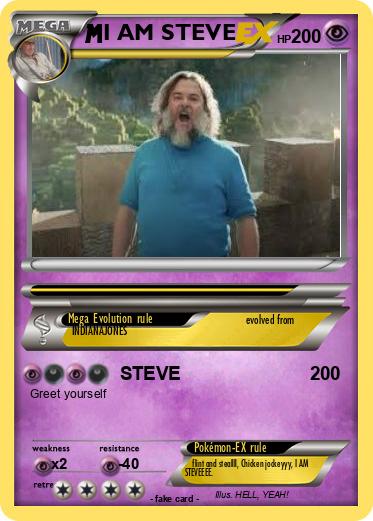 Pokemon I AM STEVE