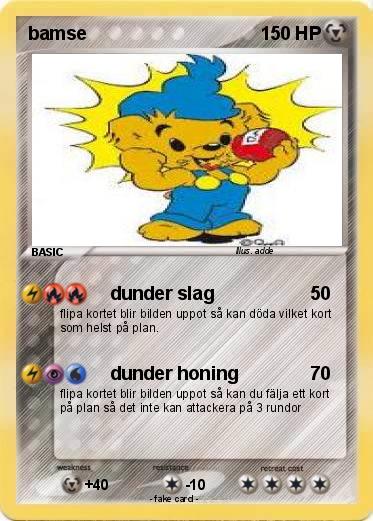 Pokemon bamse
