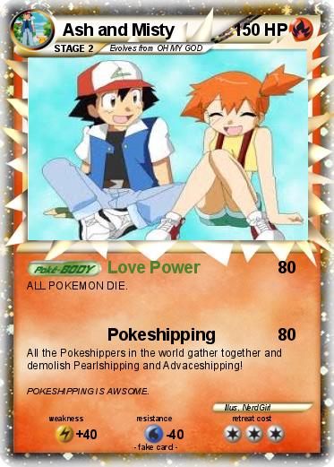 Pokemon Ash and Misty