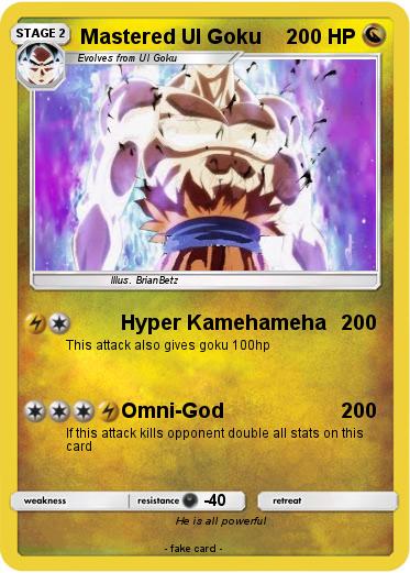 Pokemon Mastered UI Goku