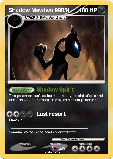 Pokemon Shadow Mewtwo 99834