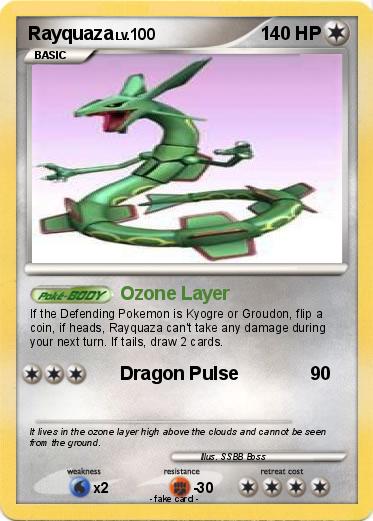 Pokemon Rayquaza