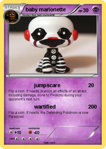 Pokemon baby marionette