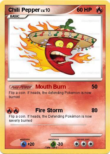 Pokemon Chili Pepper