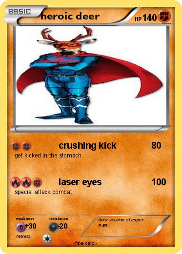 Pokemon heroic deer