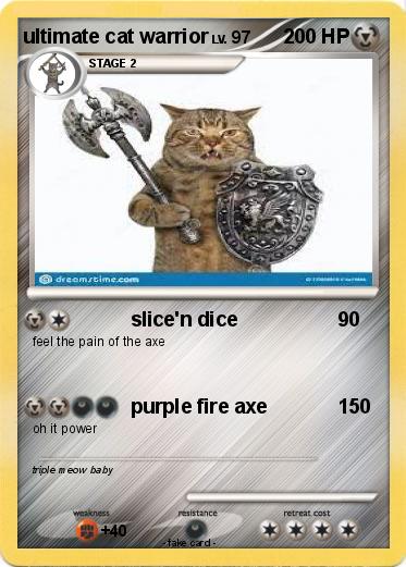 Pokemon ultimate cat warrior