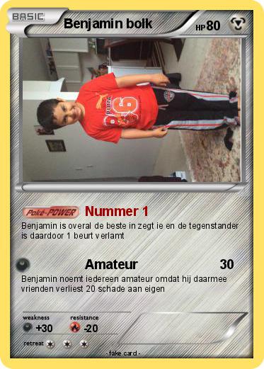 Pokemon Benjamin bolk