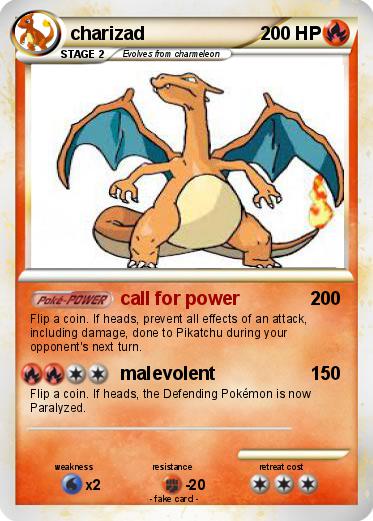 Pokemon charizad