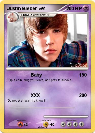 Pokemon Justin Bieber