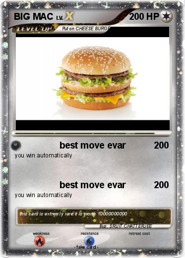 Pokemon BIG MAC