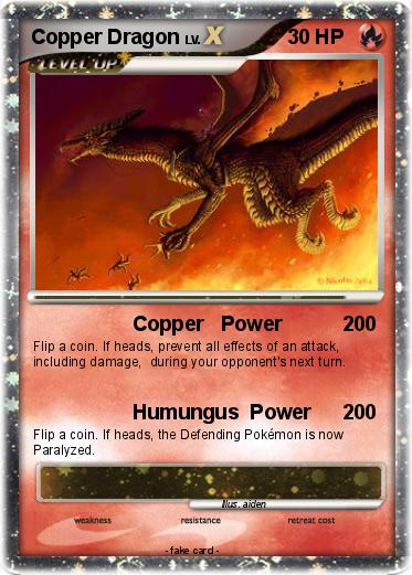 Pokemon Copper Dragon