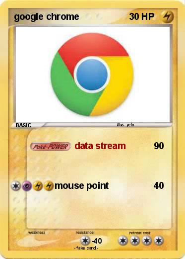 Pokemon google chrome