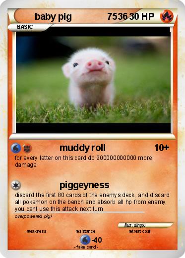 Pokemon baby pig              7536