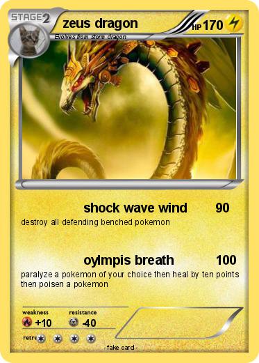 Pokemon zeus dragon