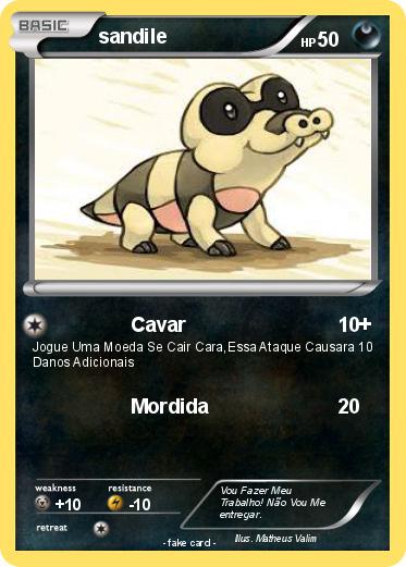 Pokemon sandile
