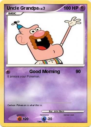 Pokemon Uncle Grandpa