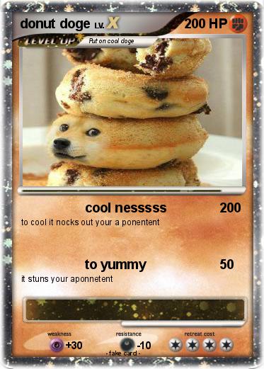 Pokemon donut doge