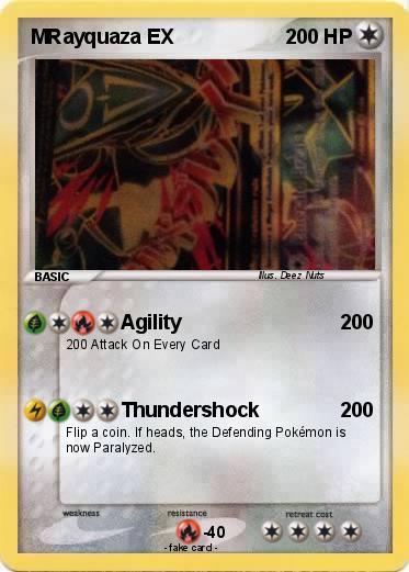 Pokemon MRayquaza EX