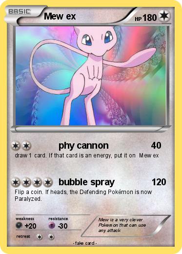 Pokemon Mew ex