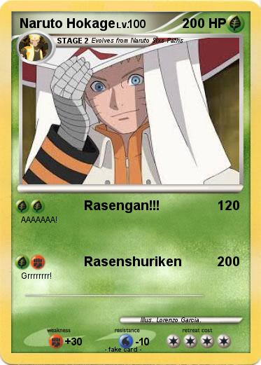 Pokemon Naruto Hokage
