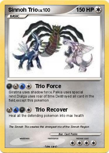 Pokemon Sinnoh Trio