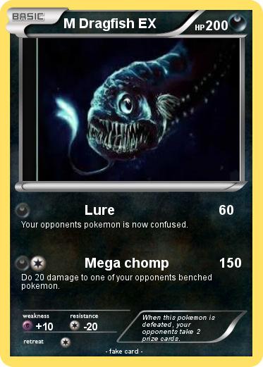 Pokemon M Dragfish EX
