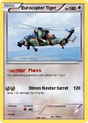 Pokemon Eurocopter Tiger