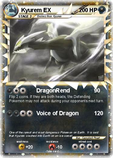 Pokemon Kyurem EX