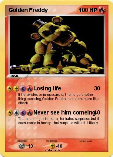 Pokemon Golden Freddy