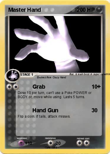 Pokemon Master Hand