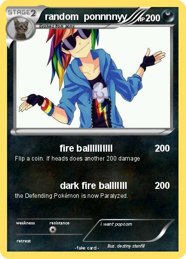 Pokemon random  ponnnnyy