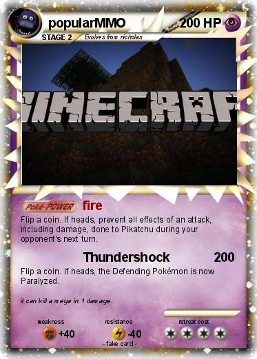 Pokemon popularMMO