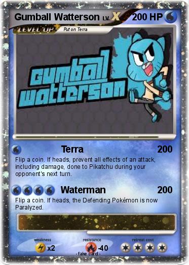 Pokemon Gumball Watterson
