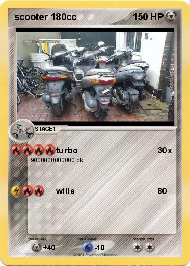 Pokemon scooter 180cc