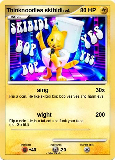 Pokemon Thinknoodles skibidi