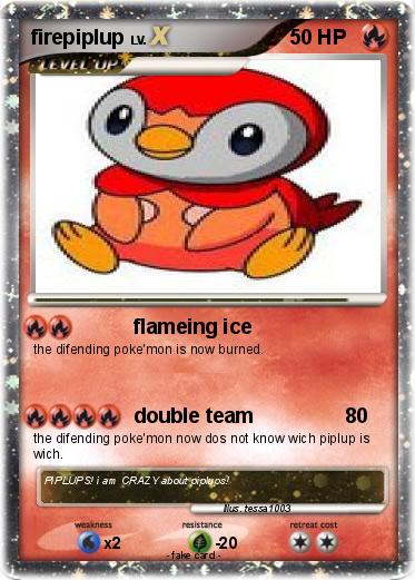 Pokemon firepiplup