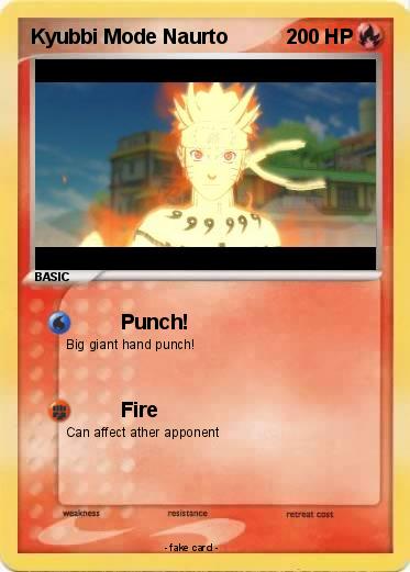 Pokemon Kyubbi Mode Naurto