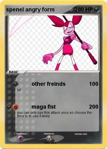 Pokemon spenel angry form