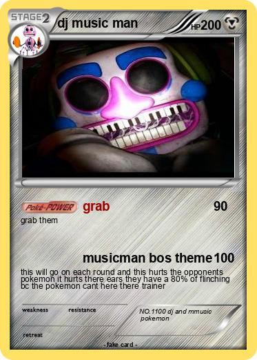 Pokemon dj music man