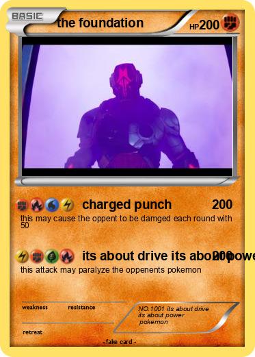 Pokemon the foundation