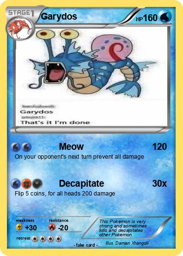 Pokemon Garydos