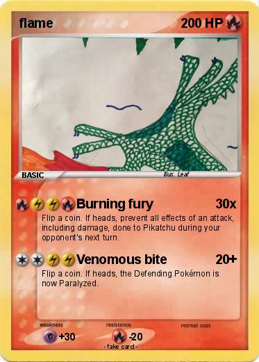 Pokemon flame