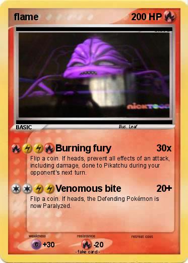 Pokemon flame