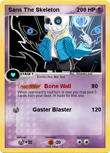 Pokemon Sans The Skeleton