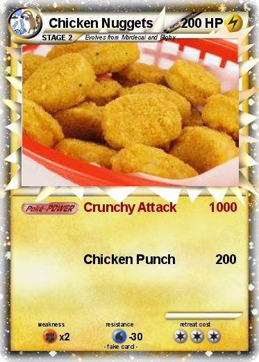 Pokemon Chicken Nuggets