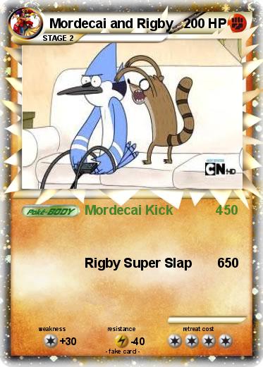 Pokemon Mordecai and Rigby
